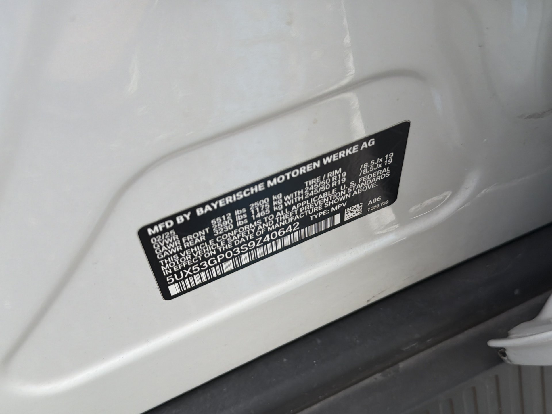 Certified 2025 BMW X3 xDrive30i AWD/4WD image 37