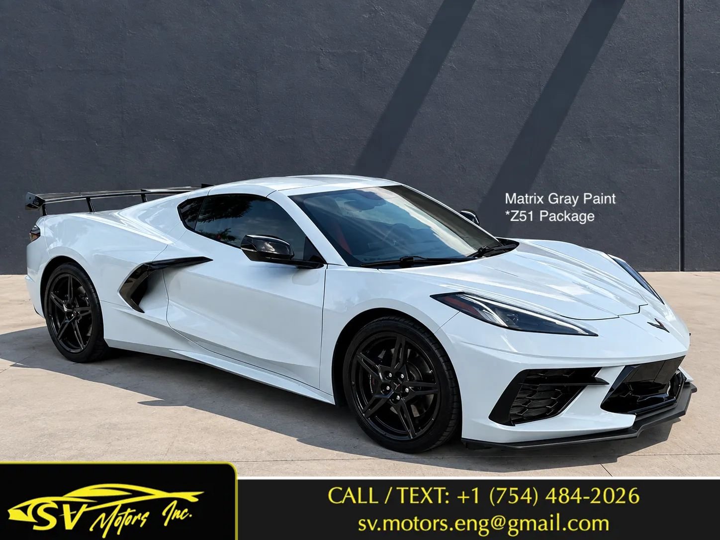 Used 2024 Chevrolet Corvette Stingray Coupe w/ Z51 Performance Package RWD image 1