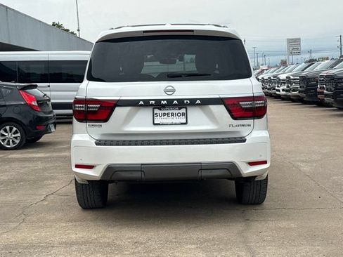 Used 2024 Nissan Armada Platinum w/ Captain's Chairs Package AWD/4WD image 4