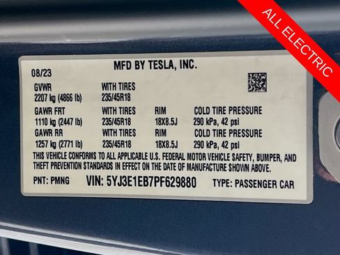 Used 2023 Tesla Model 3 Long Range AWD/4WD image 13