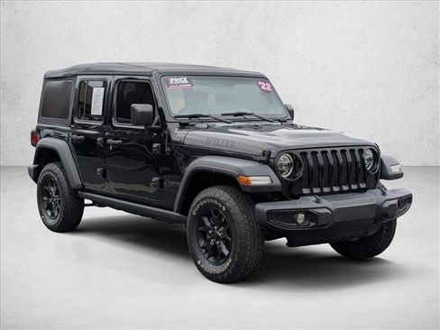 Used 2022 Jeep Wrangler Unlimited Sport AWD/4WD image 3