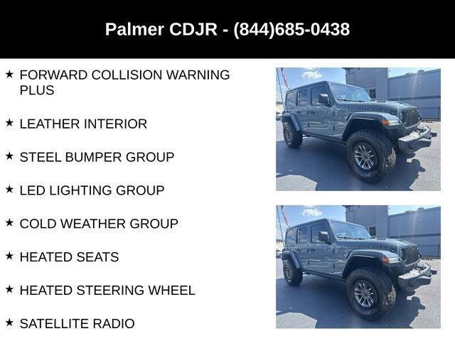 Certified 2024 Jeep Wrangler Unlimited Rubicon 392 AWD/4WD image 14