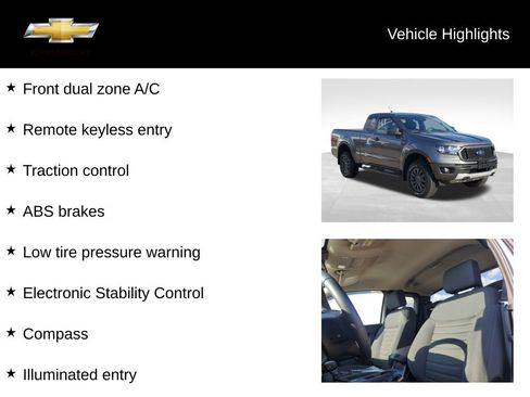 Used 2022 Ford Ranger XLT w/ Equipment Group 302A High image 17
