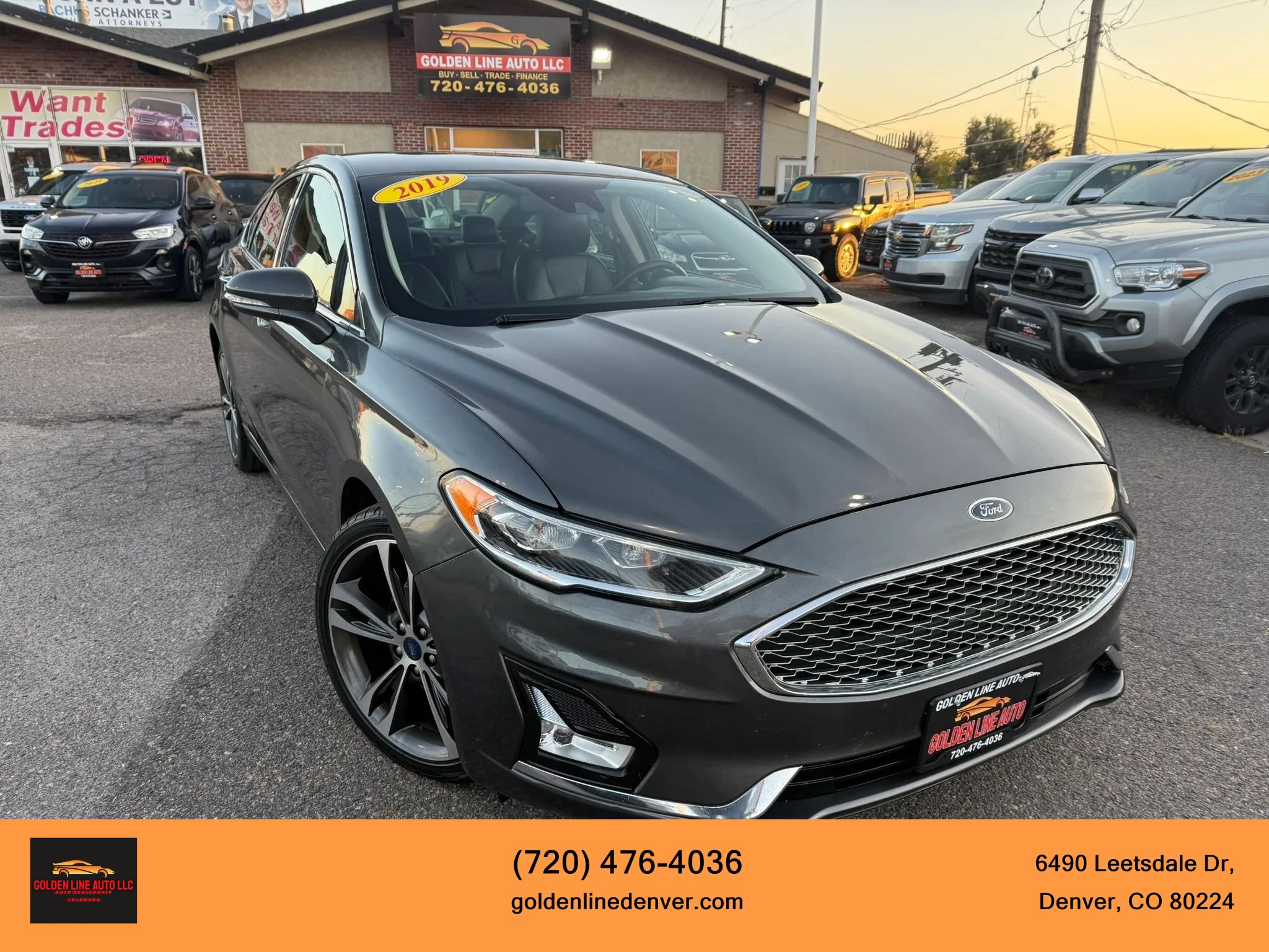 Used 2019 Ford Fusion Titanium AWD/4WD image 1