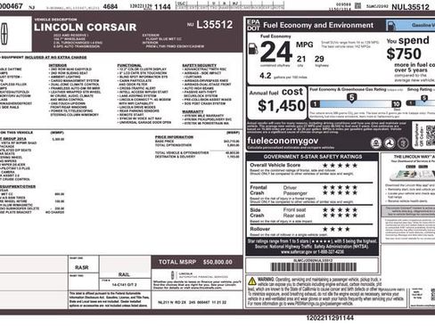 Used 2022 Lincoln Corsair Reserve w/ Equipment Group 201A AWD/4WD image 32