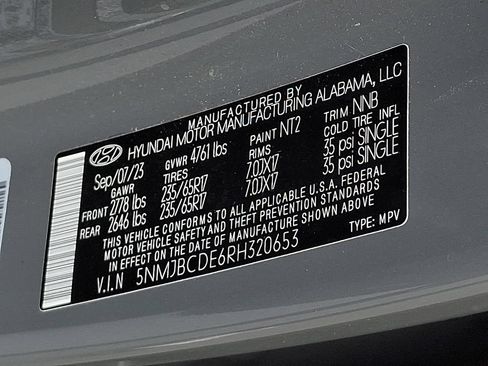 Used 2024 Hyundai Tucson SEL AWD/4WD image 28