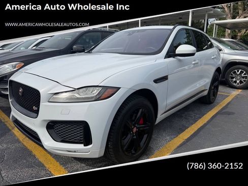 Used 2017 Jaguar F-PACE S AWD/4WD image 1