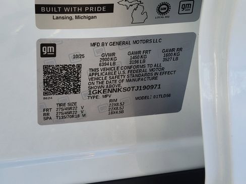 New 2026 GMC Acadia Elevation w/ Black Edition AWD/4WD image 13