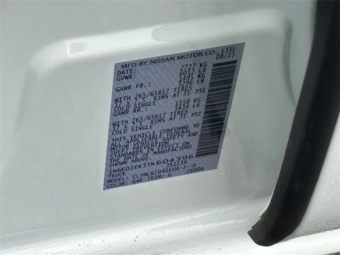 New 2026 Nissan Frontier SV w/ Tow Package image 26