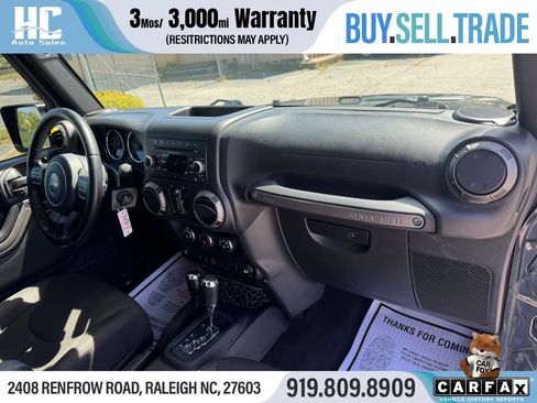 Used 2017 Jeep Wrangler Unlimited Sport w/ Quick Order Package 24S image 22