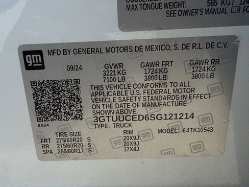 Used 2025 GMC Sierra 1500 Elevation w/ X31 Off-Road Package image 33