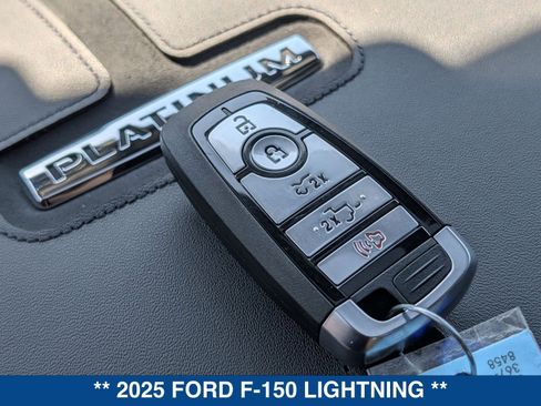 New 2025 Ford F150 Lightning Platinum w/ Dark Elements Package image 37