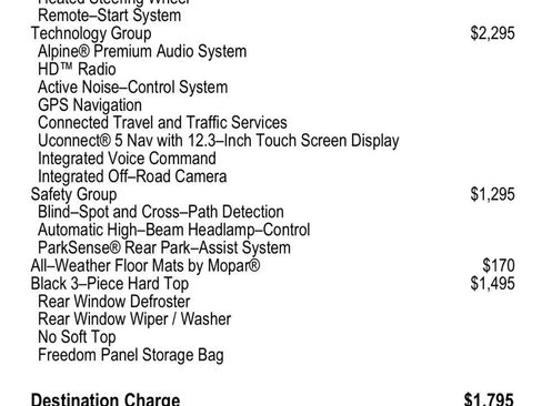 Used 2024 Jeep Wrangler Unlimited Rubicon 4xe w/ Technology Group image 27