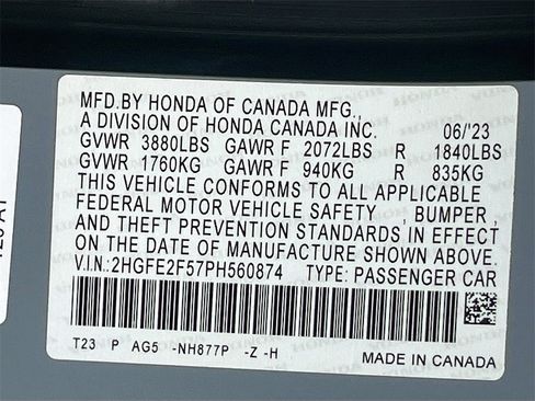 Used 2023 Honda Civic Sport image 26