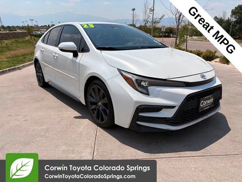 Used 2023 Toyota Corolla XSE w/ Body Protecting Package (TMS) FWD image 1