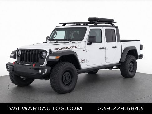 Used 2021 Jeep Gladiator Rubicon w/ LED Lighting Group AWD/4WD image 1