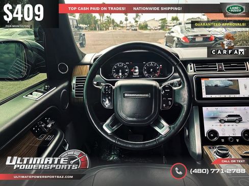 Used 2018 Land Rover Range Rover HSE AWD/4WD image 15