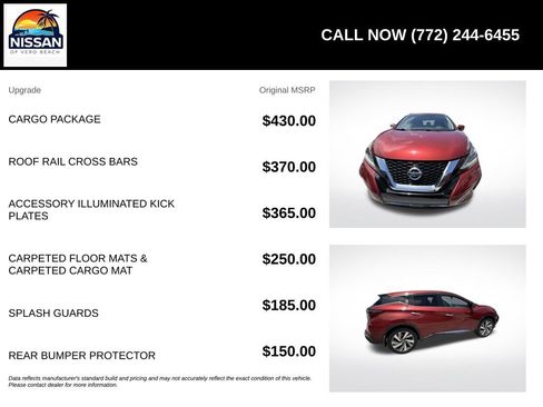 Used 2019 Nissan Murano SL w/ Cargo Package FWD image 6