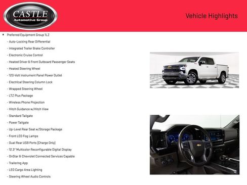 Certified 2023 Chevrolet Silverado 1500 LTZ w/ LTZ Premium Package image 8