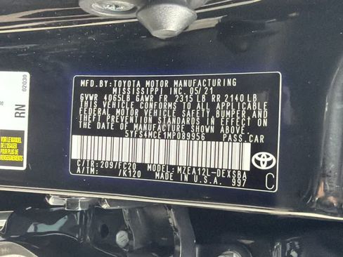 Used 2021 Toyota Corolla SE FWD image 31