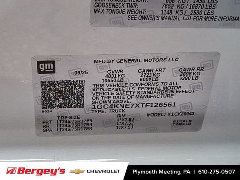 New 2026 Chevrolet Silverado 2500 LT image 17