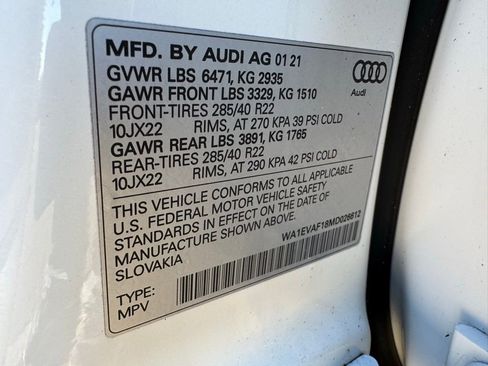 Used 2021 Audi Q8 Premium Plus image 38