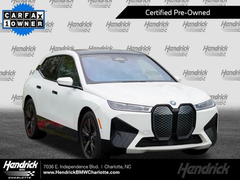 Certified 2023 BMW iX xDrive50 w/ Sport Package AWD/4WD image 1