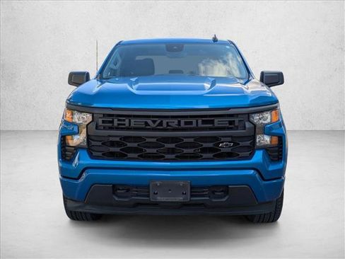 Used 2022 Chevrolet Silverado 1500 Custom w/ LPO, Dark Essentials Package AWD/4WD image 2