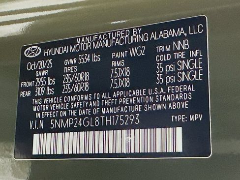 Certified 2026 Hyundai Santa Fe SEL FWD image 19