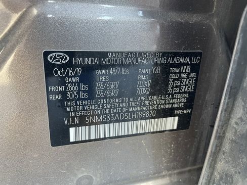 Used 2020 Hyundai Santa Fe SEL image 32