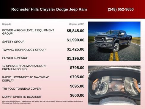 Certified 2021 RAM 2500 Power Wagon AWD/4WD image 6