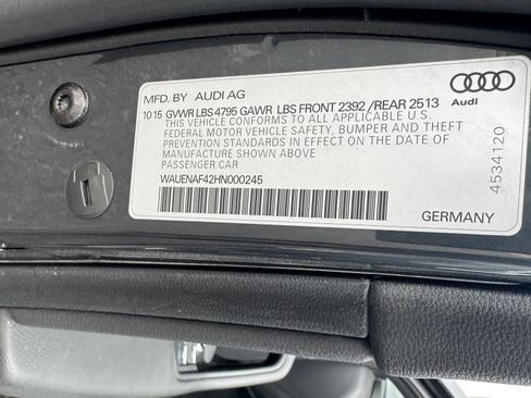 Used 2017 Audi A4 2.0T Premium Plus w/ Premium Plus Package AWD/4WD image 34