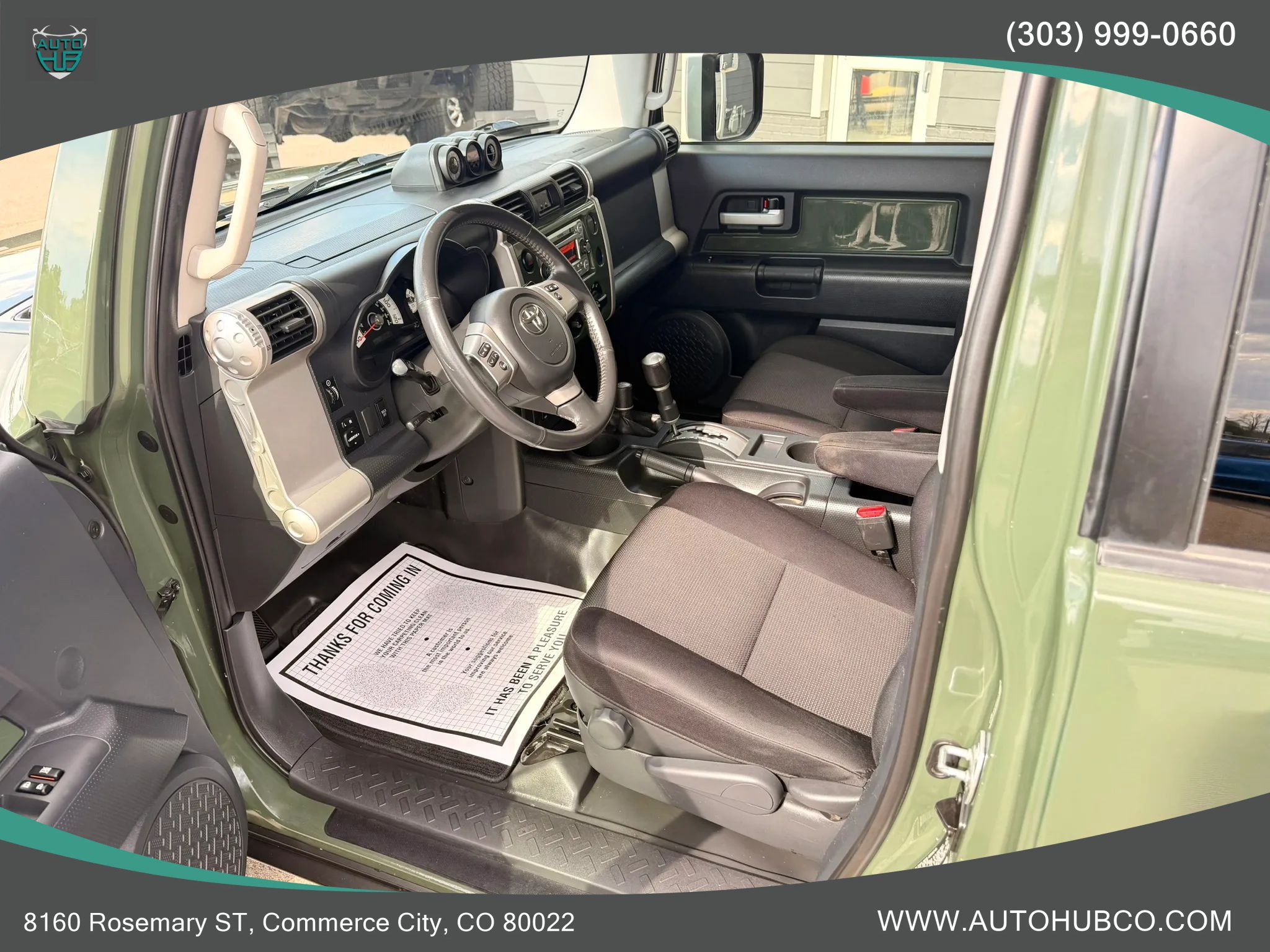 Used 2012 Toyota FJ Cruiser 4WD w/ Upgrade Pkg image 11