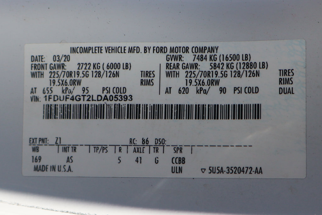Used 2020 Ford F450 XL w/ Power Equipment Group RWD image 47