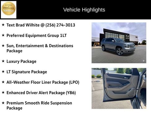 Used 2019 Chevrolet Tahoe LT w/ LT Signature Package RWD image 6