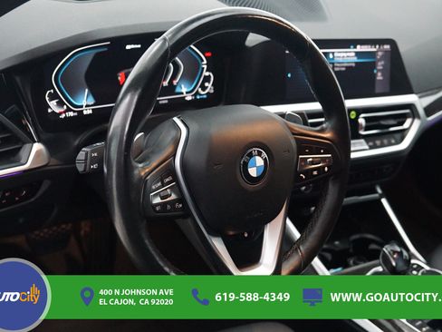 Used 2021 BMW 330e w/ Premium Package RWD image 20