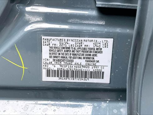 New 2026 Nissan Sentra SV image 22