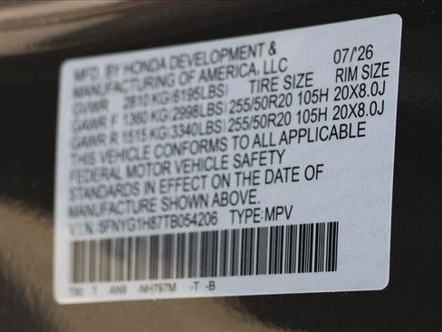 New 2026 Honda Pilot Elite image 26