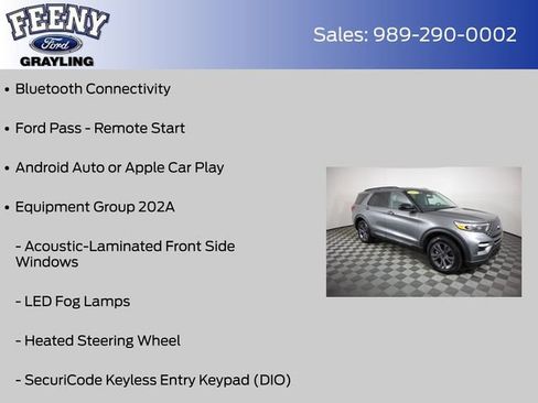 Used 2023 Ford Explorer XLT w/ Equipment Group 202A image 8