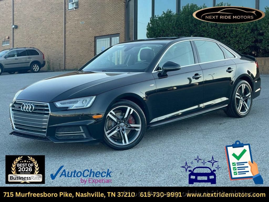 Used 2017 Audi A4 2.0T Premium Plus w/ Premium Plus Package AWD/4WD image 1