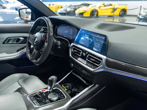 Used 2021 BMW M3 Competition w/ M Carbon Exterior Package RWD image 14