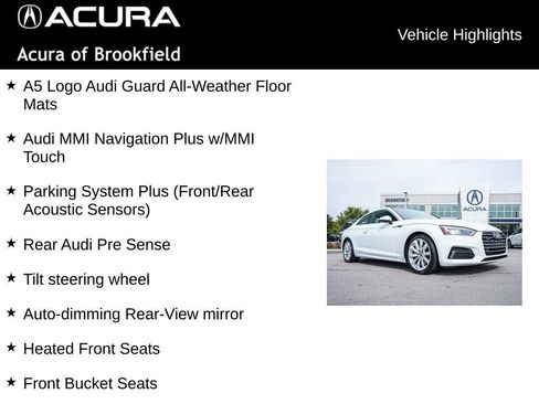 Used 2018 Audi A5 2.0T Premium Plus w/ Premium Plus image 20