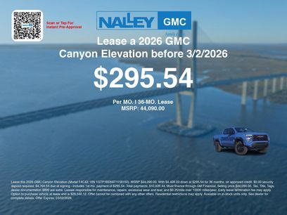 New 2026 GMC Canyon Elevation w/ Convenience Package