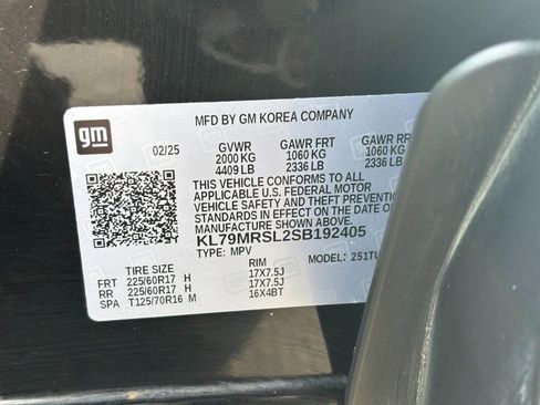 Certified 2025 Chevrolet TrailBlazer LT w/ Driver Confidence Package image 25