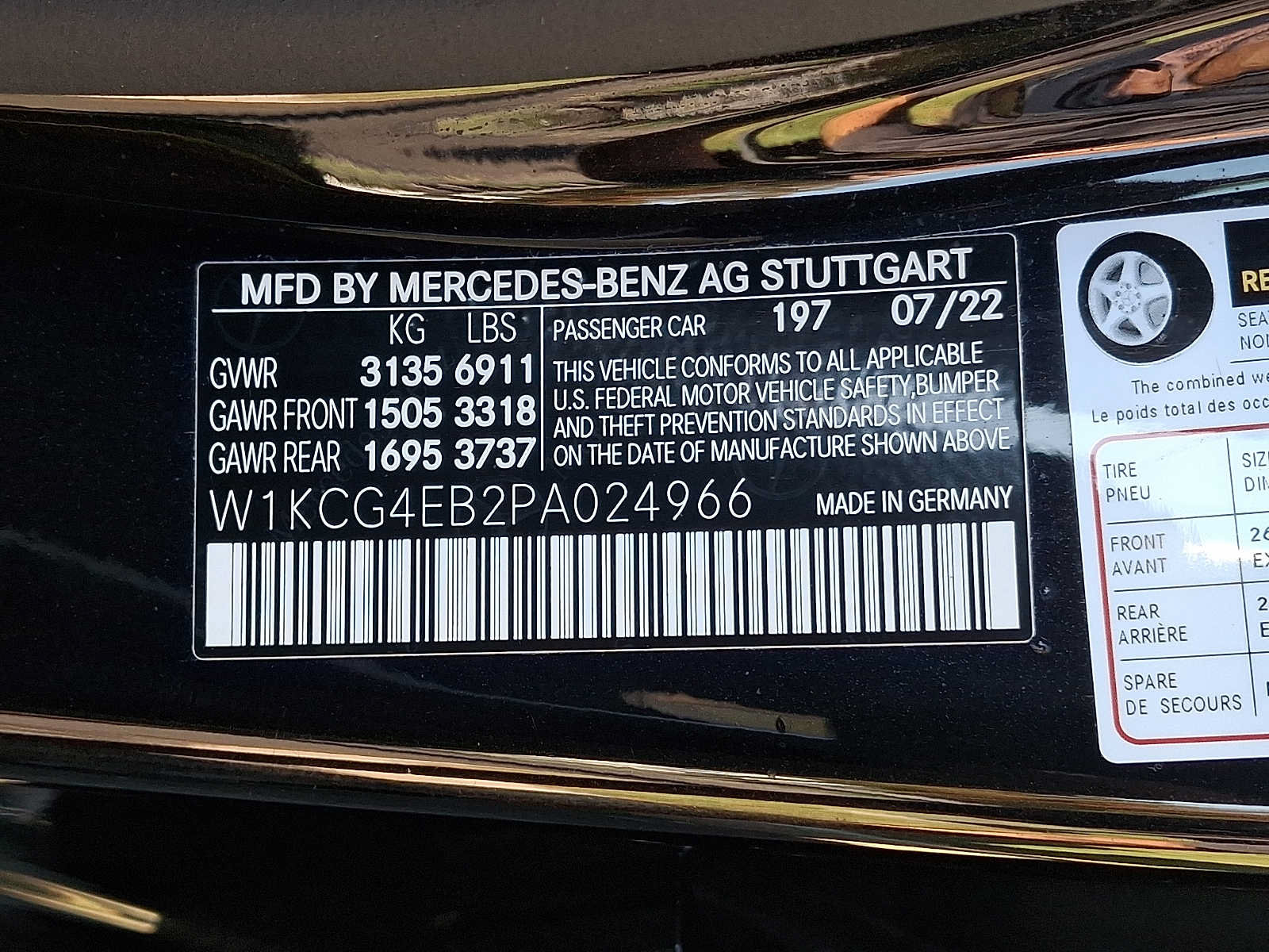 Used 2023 Mercedes-Benz EQS 580 4MATIC Sedan image 25