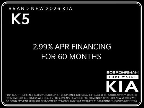 New 2026 Kia K5 GT-Line w/ GT-Line Premium Package image 4