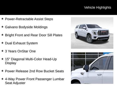 New 2026 GMC Yukon XL Denali w/ Sun & Power Step Package AWD/4WD image 15