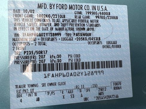 Used 2002 Ford Thunderbird Deluxe image 24