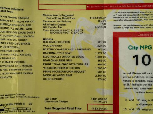 Used 2001 Ferrari 360 Spider image 25