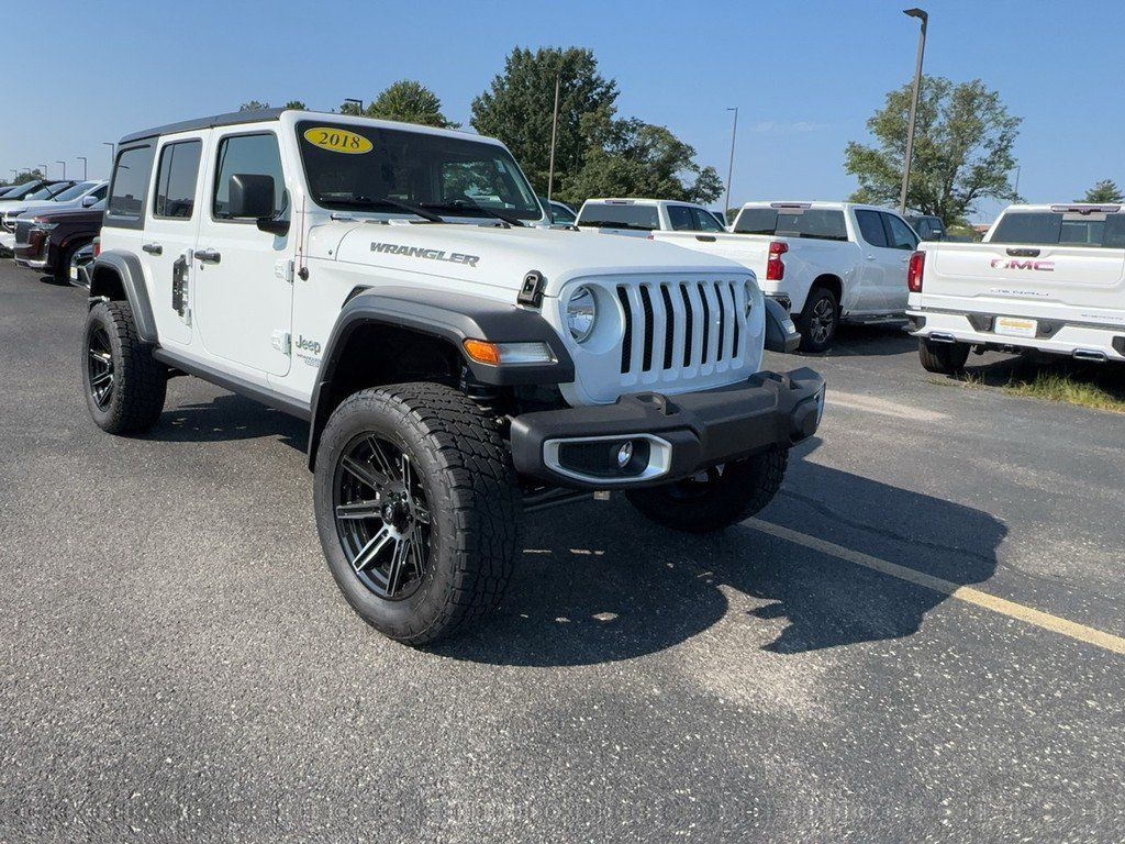 Used 2018 Jeep Wrangler Unlimited Sport S AWD/4WD image 2